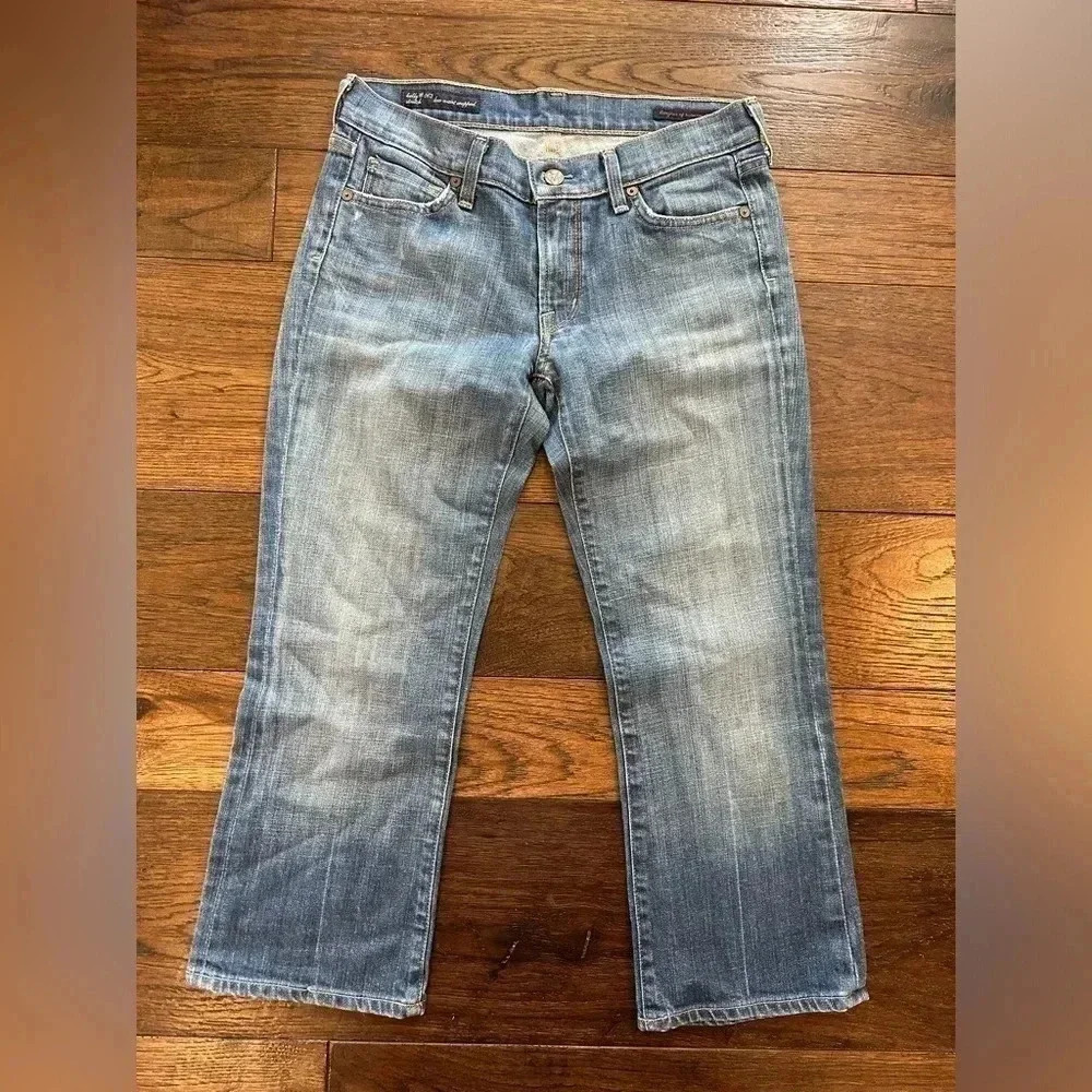 Citizens of Humanity Kelly Low-waist crop- size 27